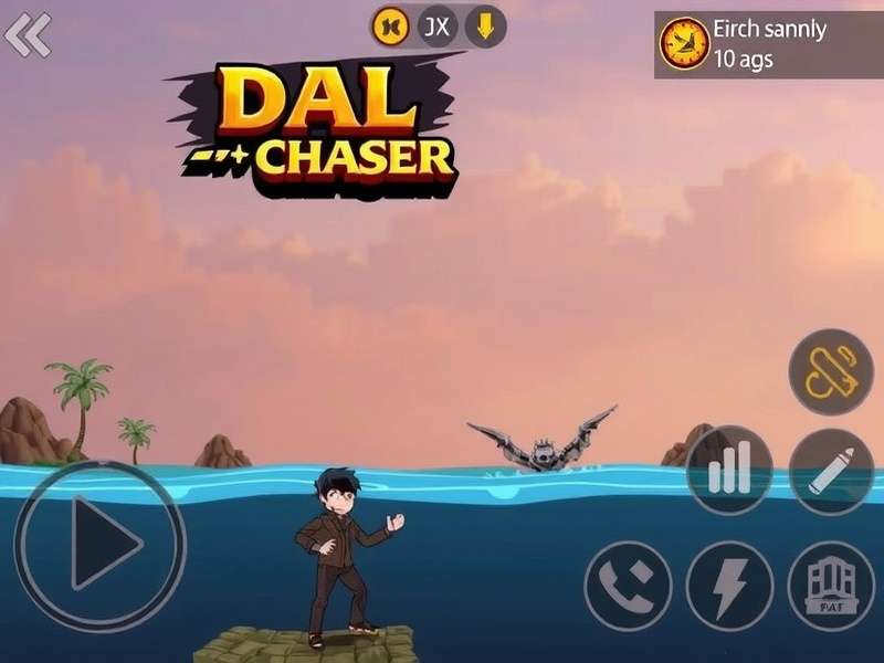 Dal Chaser Gameplay Screenshot
